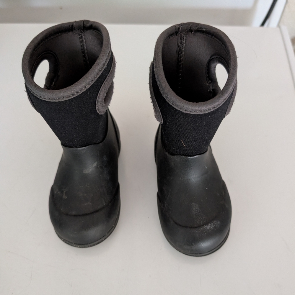 Bogs Classic Black Winter Rain Boots Toddlers Little Kid